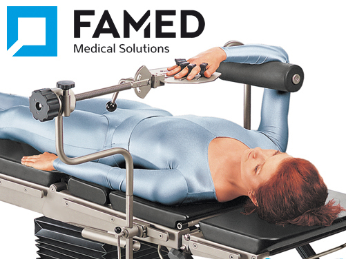 тракционная приставка для хирургии руки WS-47.5 для операционного стола FAMED