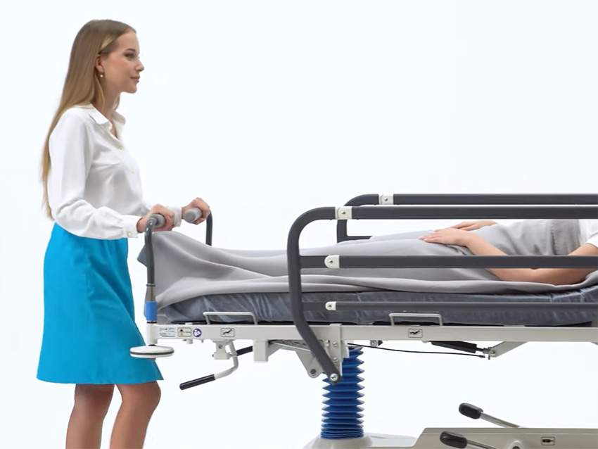 Ручки складные для перемещения каталки WP-09 FAMED