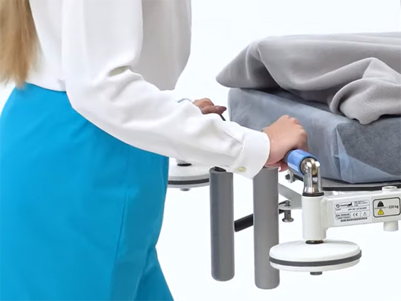 Ручки складные для перемещения каталки WP-09 FAMED