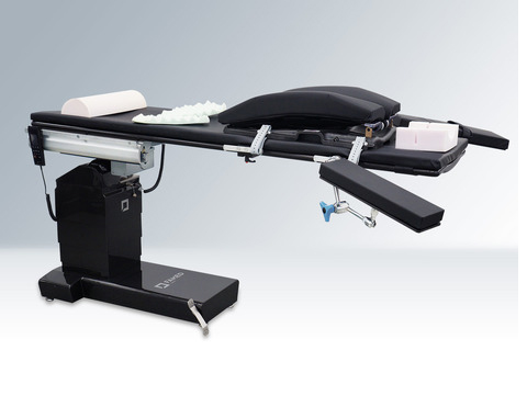 карбоновый стол FAMED SU-07 с карбоновой приставкой для ламинэктомии (WILSON™ FRAME) для спинальной хирургии