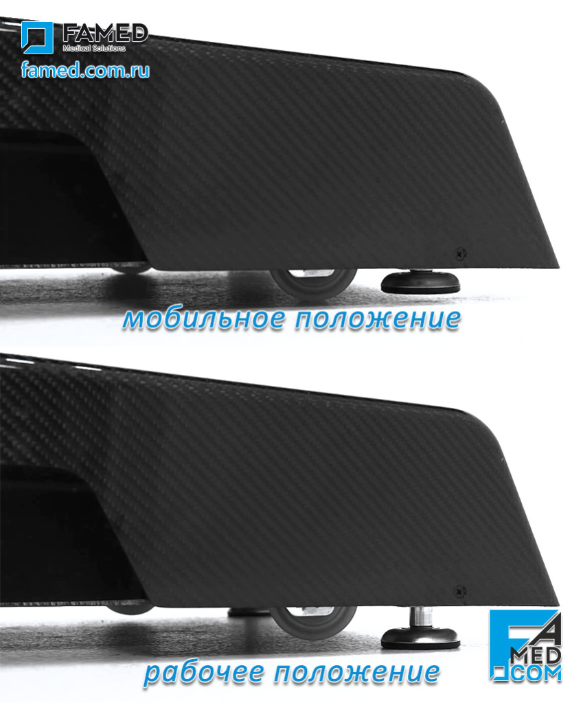Сверхмобильное основание xMobility360™ операционного стола FAMED OPTIMA