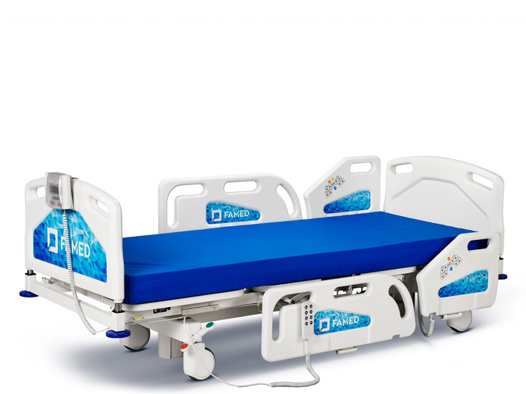 LE-12 FAMED функциональная медицинская ICU кровать с минимальной высотой ложа.jpg
