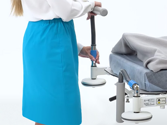 Ручки складные для перемещения каталки WP-09 FAMED