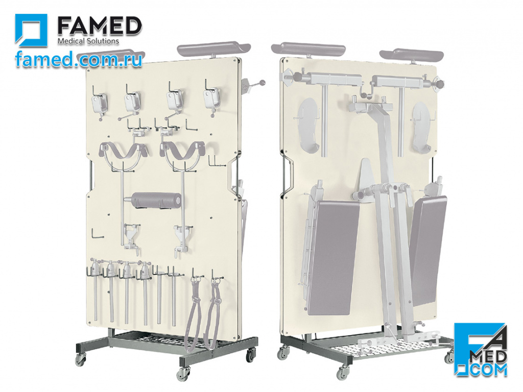 WS-13.6 стойка для ортопедической приставки операционного стола FAMED