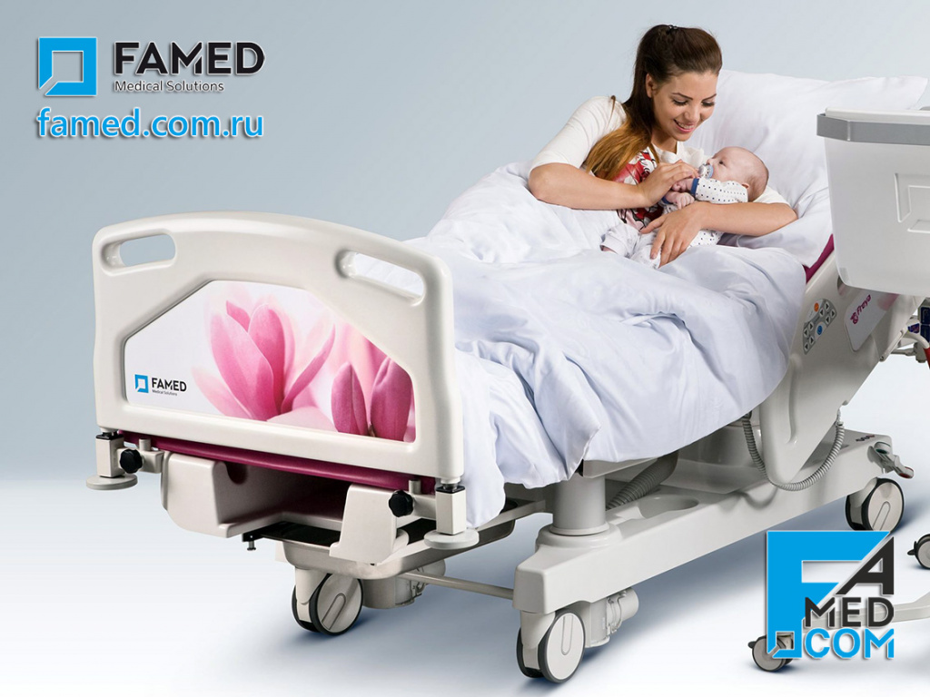 акушерское кресло-кровать для родов FAMED LM-02