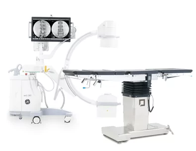 операционный стол FAMED SU-03 для совместной работы с рентгеновским аппаратом С-дуга (C-arm).webp