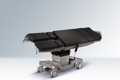 латеральные наклоны ложа операционного стола FAMED HYPERION до ±30°