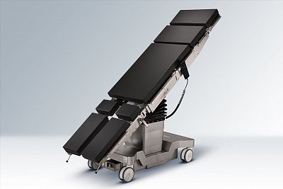 продольные наклоны ложа операционного стола FAMED HYPERION до ±40°
