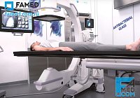 FAMED SU-07 карбоновый рентгенохирургический операционный стол для ангиографии