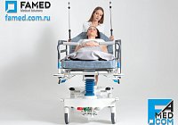 Каталка WP-09 FAMED на телескопических гидравлических колоннах