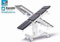 операционный стол FAMED SU-02 в положениях Тренделенбург и антиТренделенбург