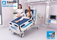 функциональная больничная кровать LE-12 в положении 
