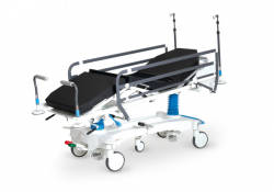 Каталка больничная WP-09 FAMED на гидравлических колоннах для работы с C-дугой
