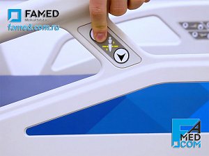 функция вертикализации пациента в функциональной  кровати LE-12 FAMED