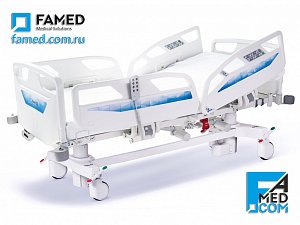 функциональная кровать LE-12 FAMED с боковыми ограждениями SoftDropPlus™