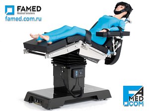 Операционный стол FAMED OPTIMA X-Line™ с приставкой для операций на плече