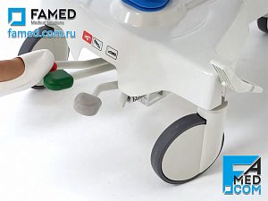 Каталка WP-09 FAMED с гидравлической регулировкой высоты двумя колоннами