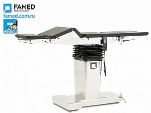 регулировка почечного валика в операционном столе SU-05 FAMED