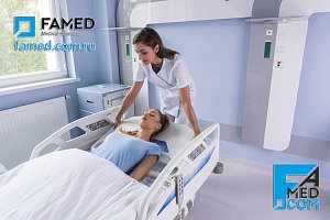 Функциональная кровать NEXO FAMED (Польша) с электрическим управлением и памятью положений для ОРИТ и реабилитации