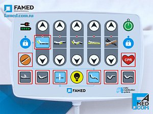 Пульт управления для функциональной кровати LE-12 FAMED