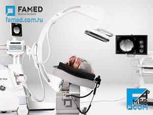 визуализация на операционном столе SU-07 FAMED с С-дугой GE