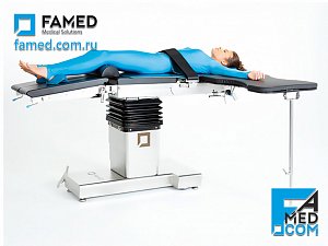 Операционный стол SU-03 FAMED с приставкой для хирургии руки