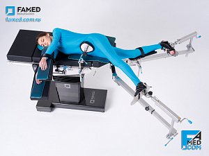 операционный стол Famed-OPTIMA с ортопедической приставкой