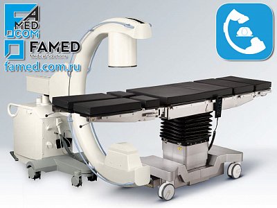операционный стол FAMED HYPERION для визуализации с использованием С-дуги